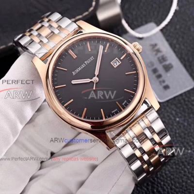 Perfect Replica Audemars Piguet Automatic Watches Two Tone Rose Gold